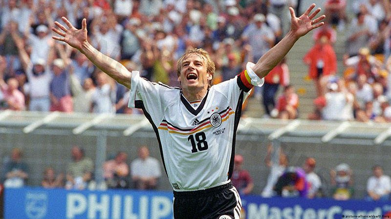 During his time at the tournament, Klinsmann scored a total of 11 goals