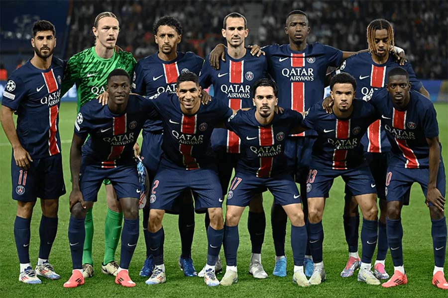 Best football team in the world country: PSG