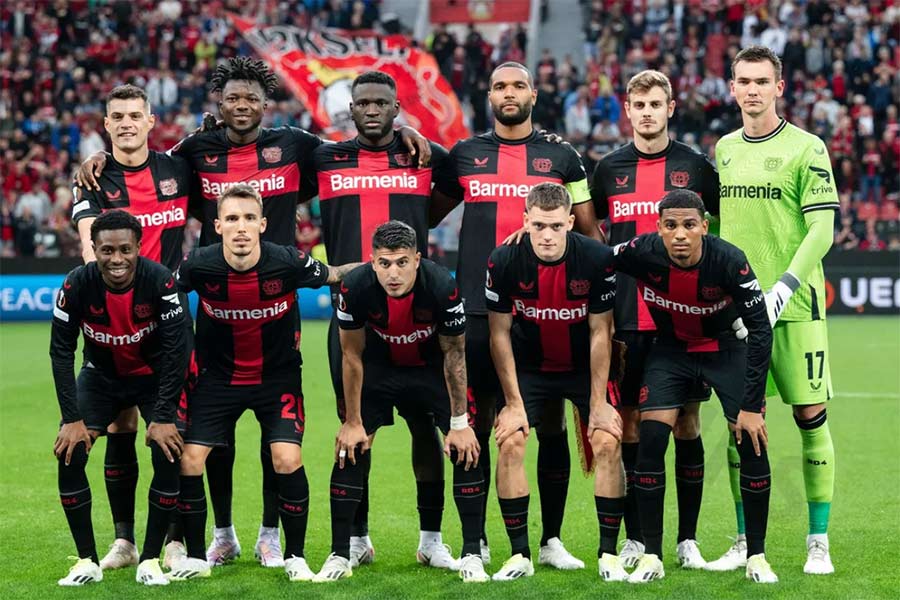 Top 10 best football team in the world country: Bayer Leverkusen