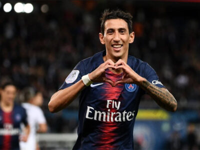 Famous football players number 11: Angel Di Maria