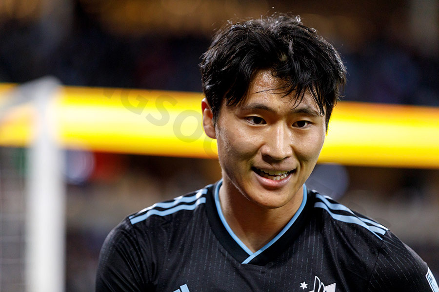 Sang Bin Jeong has become one of the fastest players in MLS, reaching a top speed of 22.64 mph