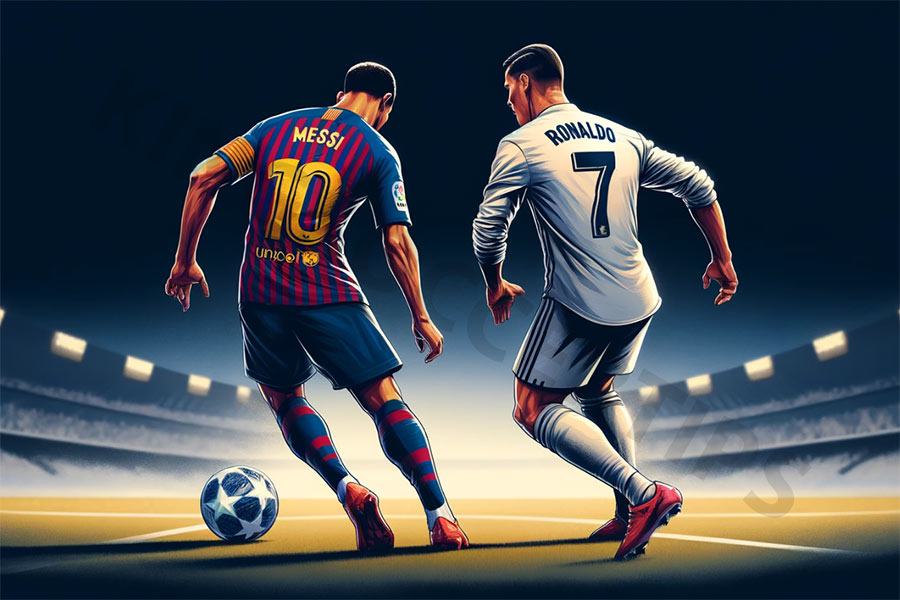 Messi and Ronaldo have faced each other a total of 36 times at club and international level