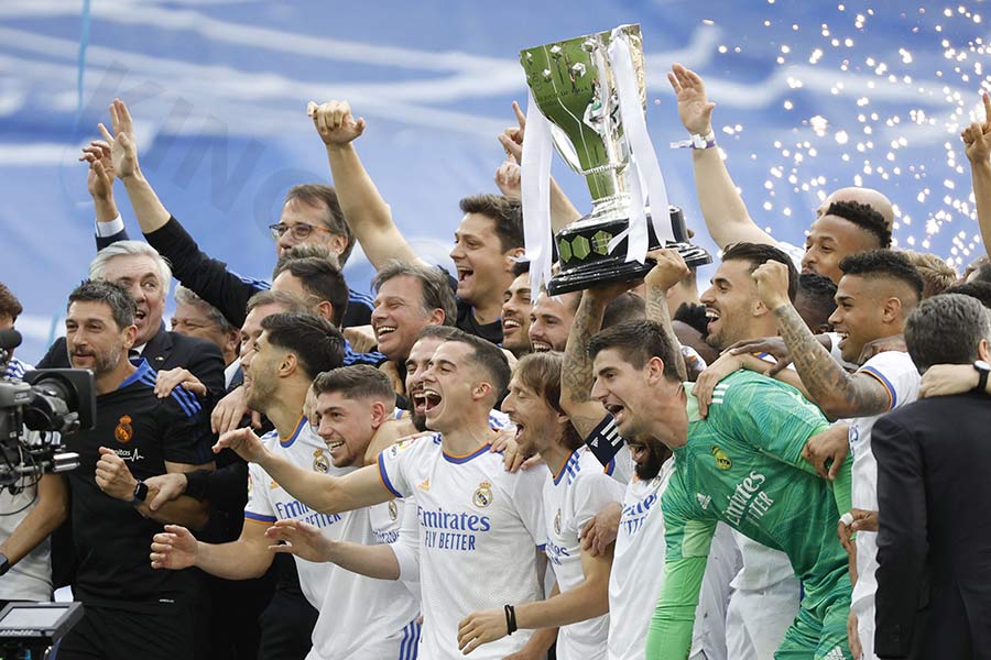 Real Madrid still hold the most Spanish league titles with 36