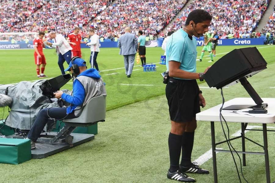 When is VAR technology applied in football?