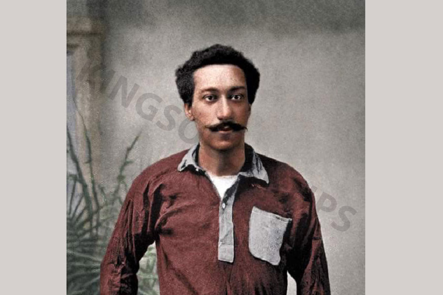 Who was the first black professional football player​?