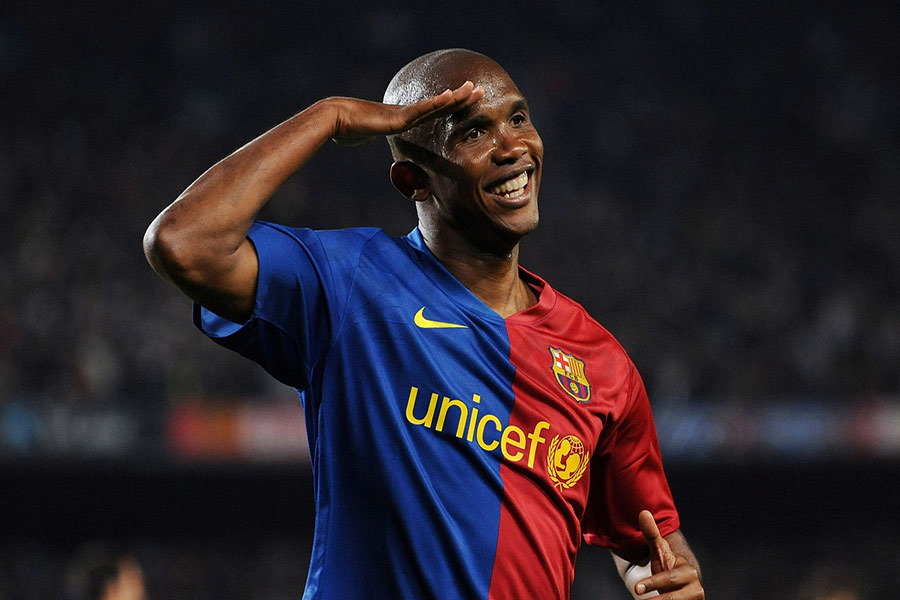 Youngest players in World cup history: Samuel Etoo (Cameroon – 17 years, 3 months, 7 days)