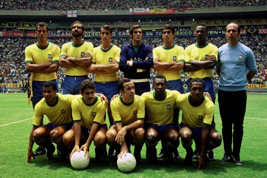 Brazil (1970) - FIFA World Cup all time team