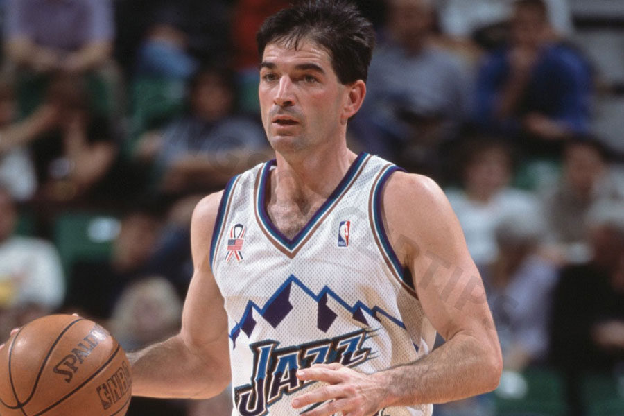 John Stockton is in the top 10 assists NBA