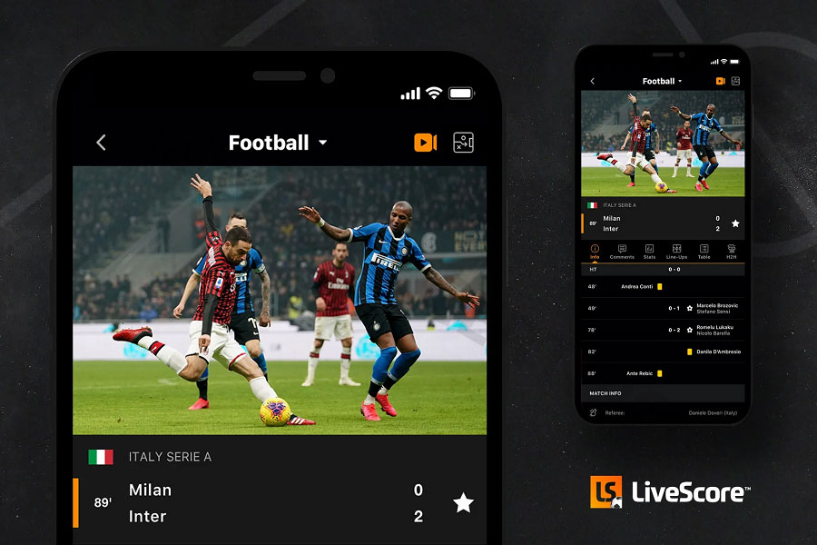 LiveScore provides live scores and detailed statistics, supporting accurate betting