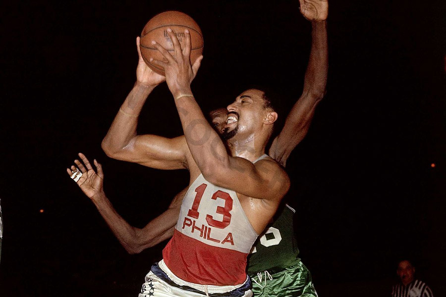 Wilt Chamberlain - NBA all time rebound leaders 