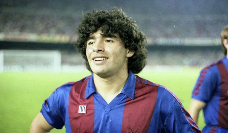 Diego Maradona – The legendary star brought a short but brilliant halo