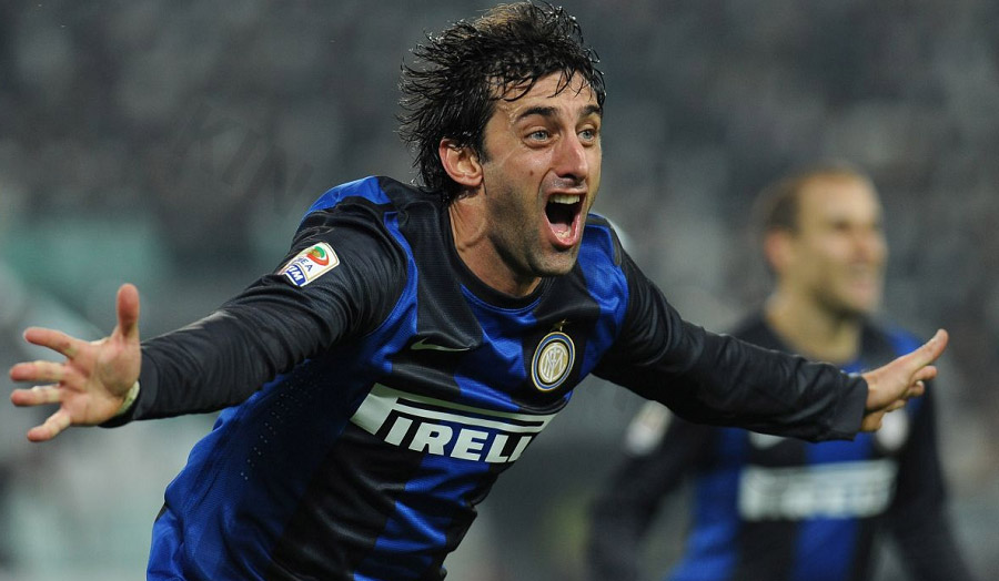 Diego Milito – Genoa's main striker and decisive scorer