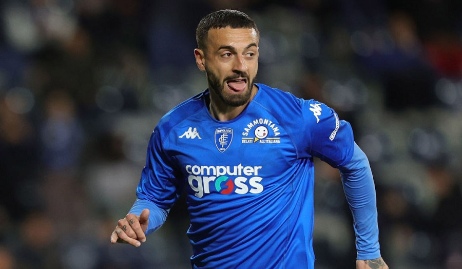 Francesco Caputo - Sharp striker, contributed greatly to helping Empoli promoted to Serie A in the 2017–18 season