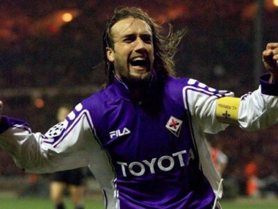 Gabriel Batistuta is a legendary striker, Fiorentina's unbeaten scoring icon