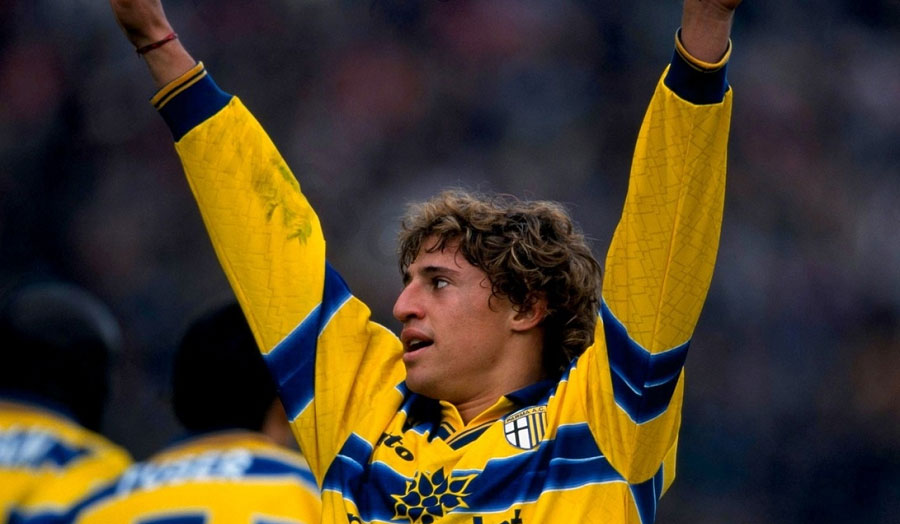 Hernán Crespo – A sharp goalscorer, playing a key role in Parma's period of great success