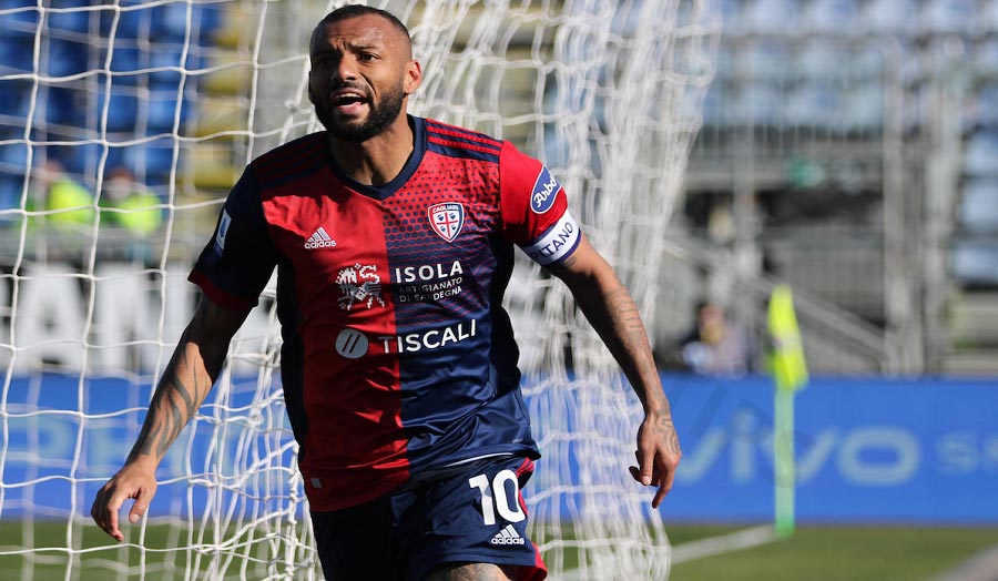 João Pedro is Cagliari's modern main striker with over 120 goals and an important captaincy role