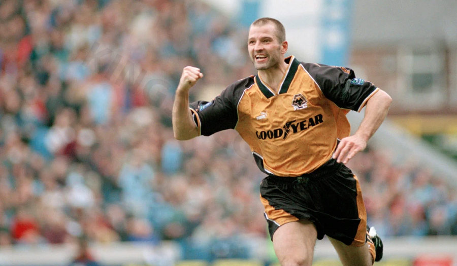 Steve Bull is the legendary scorer of 306 goals, the greatest in Wolves history