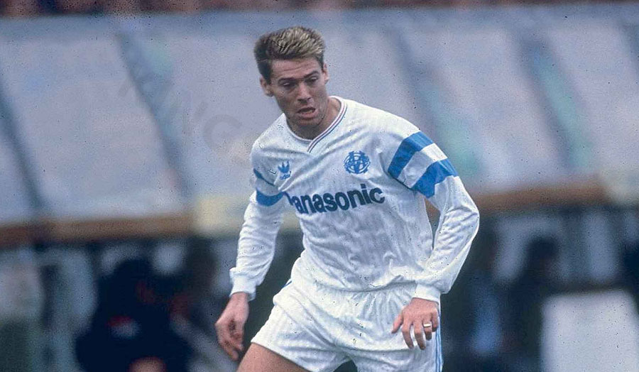 Chris Waddle – Won 3 Ligue 1 titles with Marseille, reached the C1 final