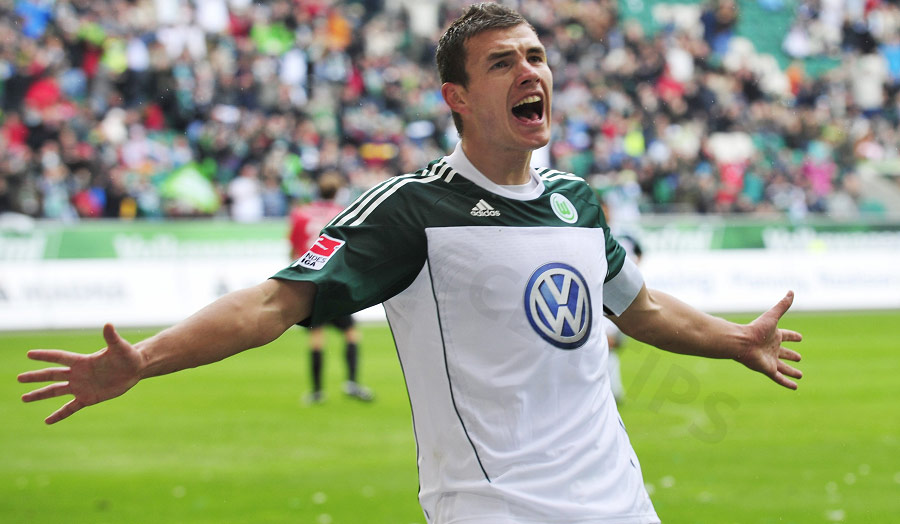 Edin Džeko – Wolfsburg's top scorer and scoring icon