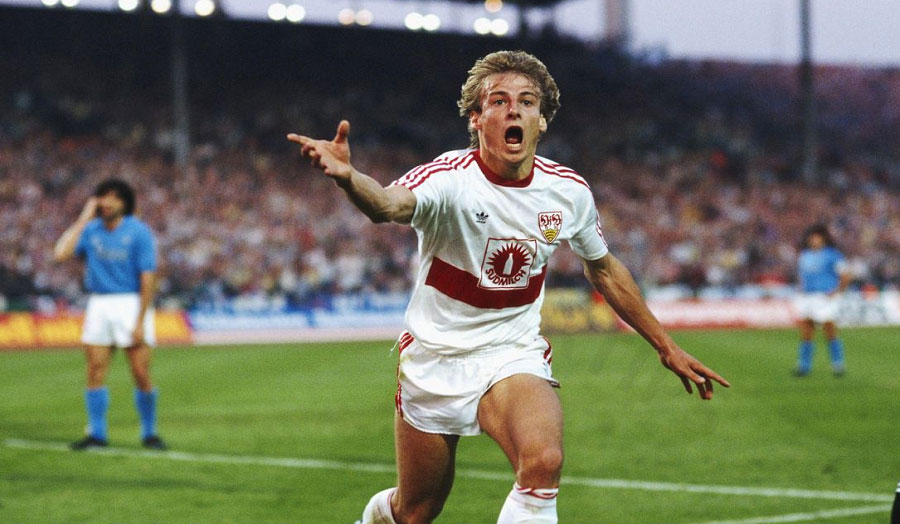 Jürgen Klinsmann – The goal machine and attacking icon of the 80s
