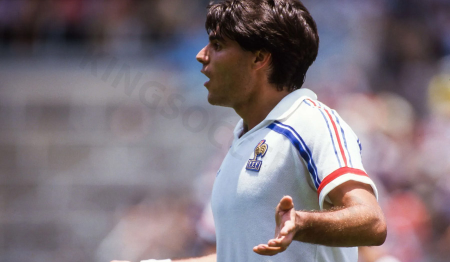 Manuel Amoros – Defender won C1 and 3 Ligue 1 titles with Marseille