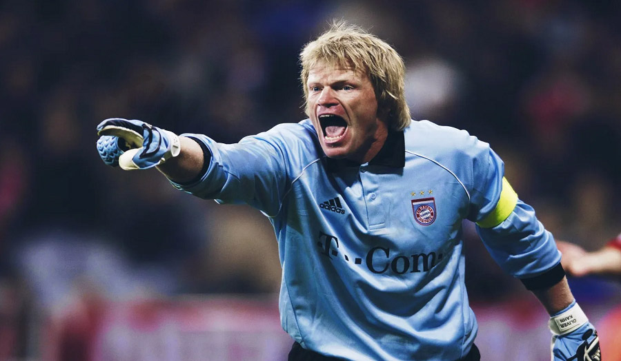 Oliver Kahn – “Der Titan” cold steel, inspiring with a spirit of steel