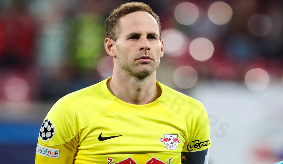 Péter Gulácsi is the number one goalkeeper, standing out with his consistency and excellent reflexes helping Leipzig keep many clean sheets.