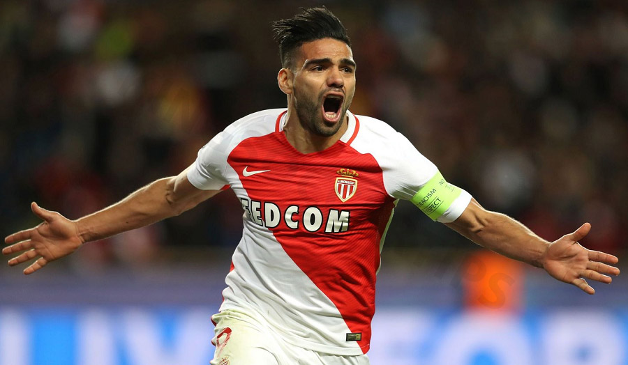 Radamel Falcao - The sharp striker who helped Monaco win the 2016–17 Ligue 1 title