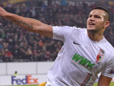 Raúl Bobadilla - Striker who scored the decisive goal in the Europa League for Augsburg