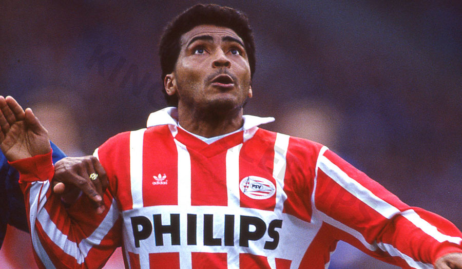 Romario – Legendary top scorer, scored 165 goals in 167 matches for PSV