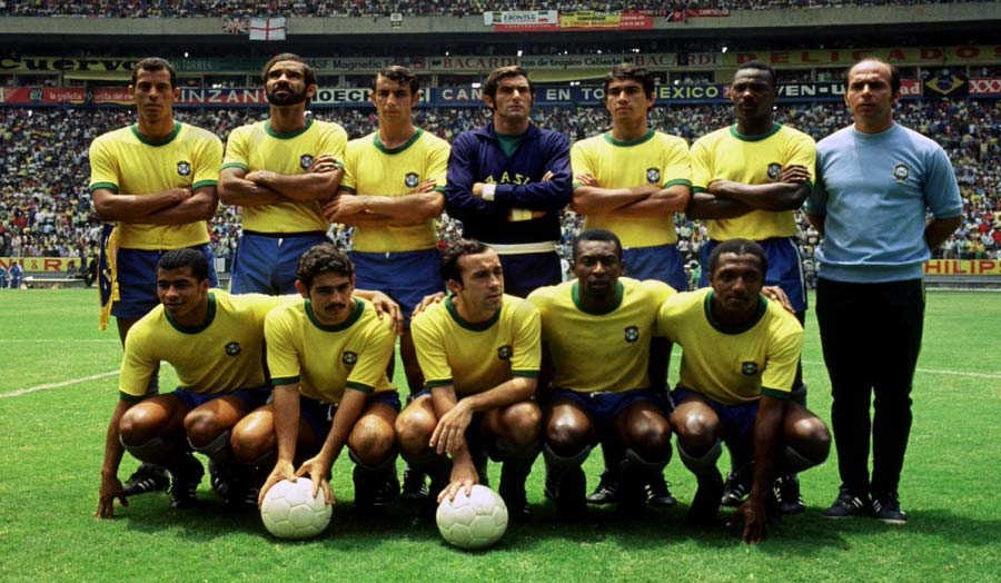 Brazil 1970: The pinnacle of attacking football with superb technique and unforgettable, captivating play