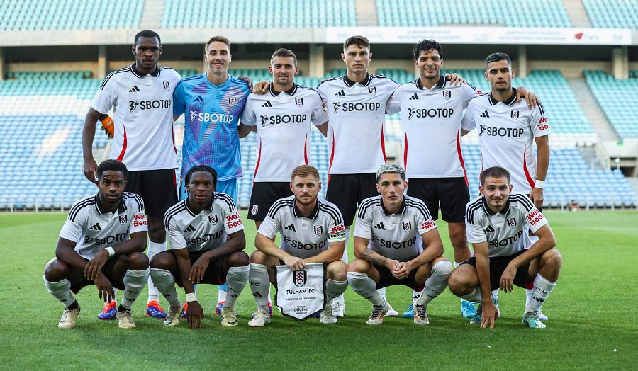 Fulham FC - London's oldest club, associated with Craven Cottage on the Thames River