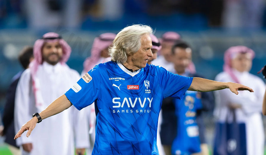 Jorge Jesus – Experienced coach, successful in Europe and South America, now leading Al Hilal