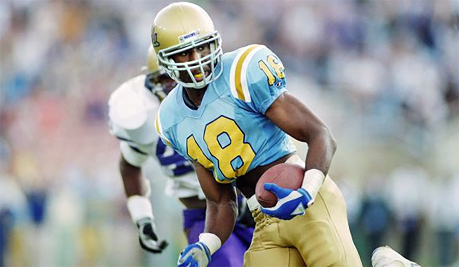 J.J. Stokes – UCLA wide receiver, consensus All-American and NFL star