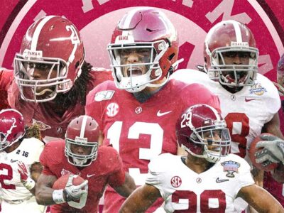 Alabama Crimson Tide legends across generations