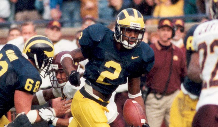Charles Woodson, the legendary Michigan star who defined excellence