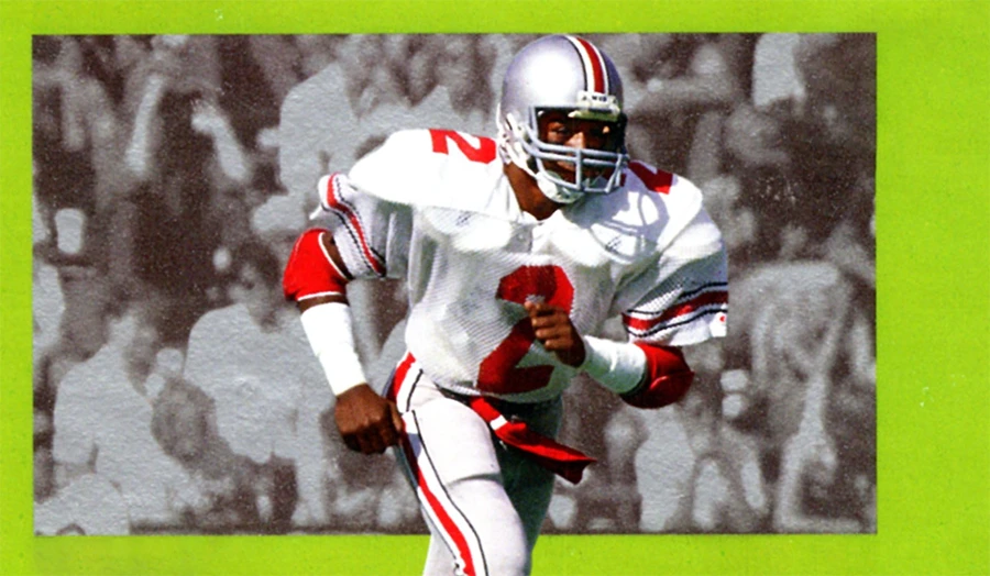 Cris Carter, Hall of Fame receiver and one of the best Ohio State football players