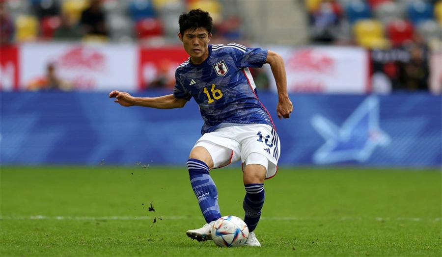 Takehiro Tomiyasu, versatile Japanese defender playing for Arsenal