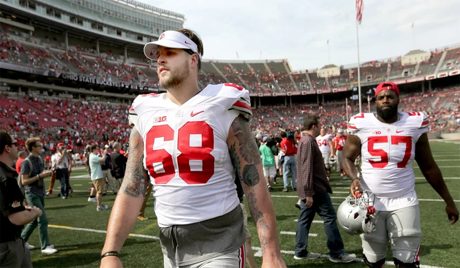 Taylor Decker, reliable offensive lineman among the best Ohio State football players