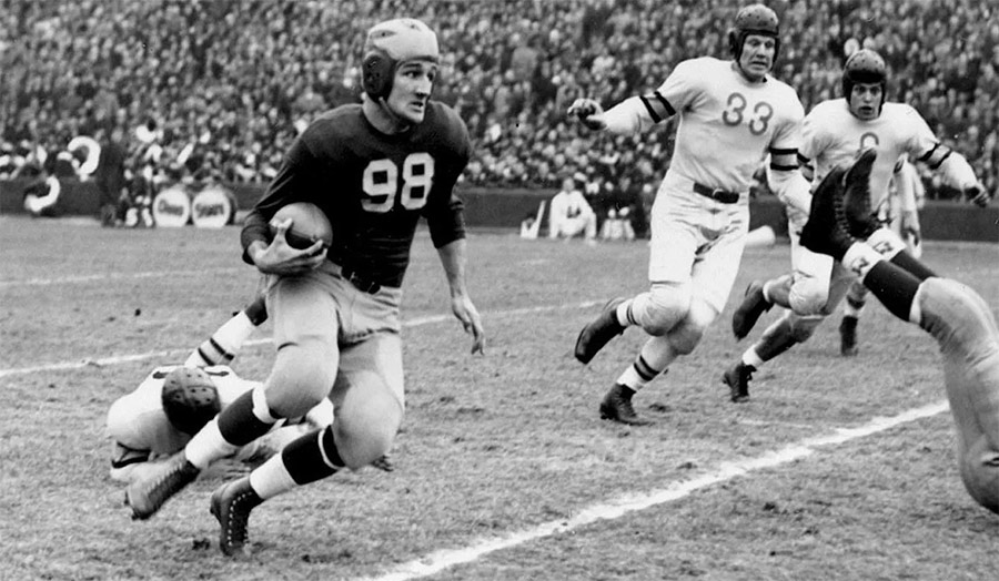 Tom Harmon, Michigan’s original Heisman hero and all-around athlete